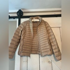Michael Kors Packable Downfill Jacket Rose Gold